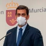 El consejero de Fomento de la Comunidad de Murcia, José Ramón Díez de Revenga