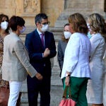 Los ministros Bolaños, Rodríguez y Díaz en un encuentro.