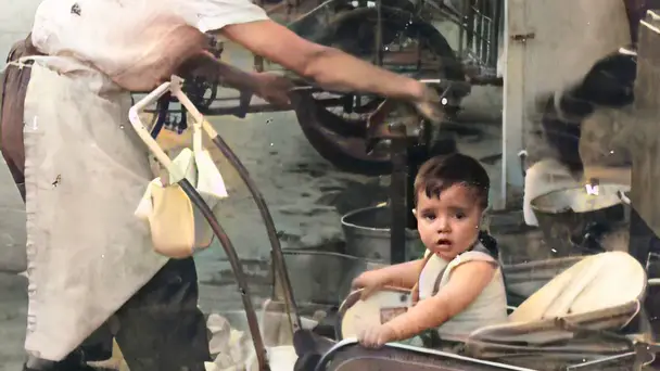 Primeras veces de Miguel en el kisco con su tío Manolo a principios de los 60.