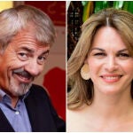 Carlos Sobera y Fabiola Martínez en un montaje