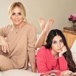 Marta Sánchez y su hija Paula