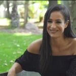 Villacís durante la entrevista