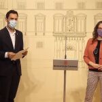 Los consellers Roger Torrent y Tània Verge