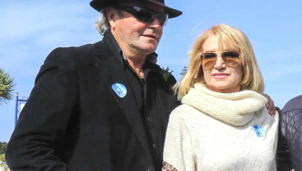 Amador Mohedano y Gloria Mohedano en una imagen de archivo