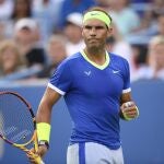 Nadal reapareció con una victoria ante el estadounidense Jack Sock