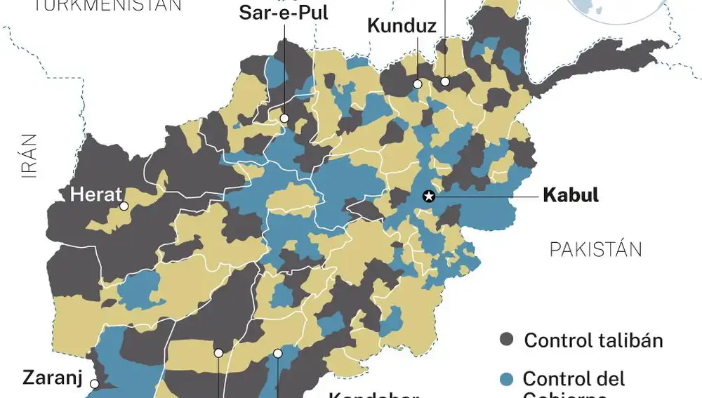 Control de Afganistán