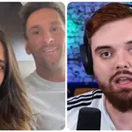 Antonela Roccuzzo e Ibai Llanos.