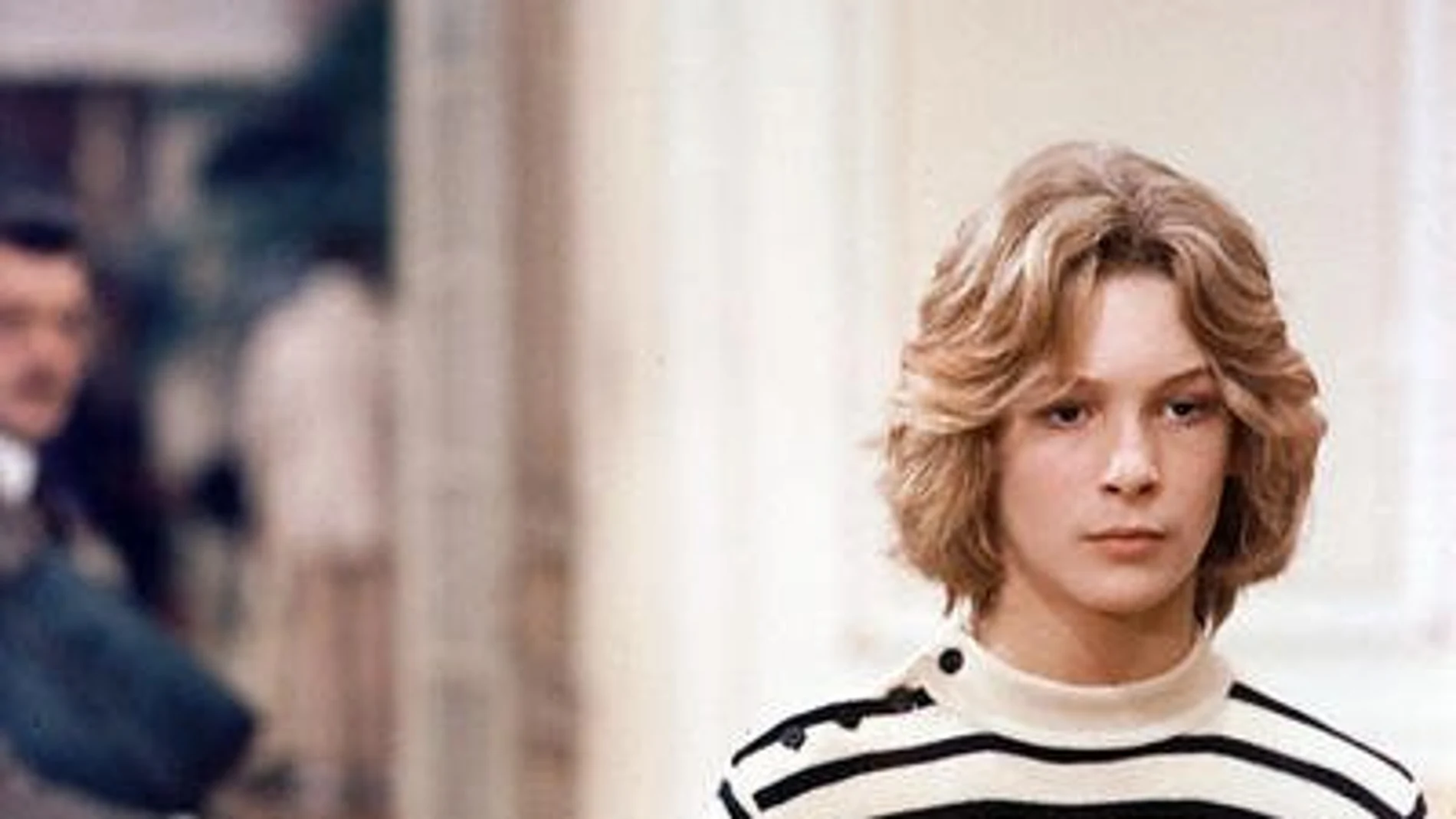 Además de los rasgos perfectos y orgánicos de su rostro, el color gris de los ojos de Björn Andrésen, coincidía con la exactitud de los de Tadzio