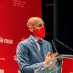 El presidente de la Real Federación Española de Fútbol, Luis Rubiales