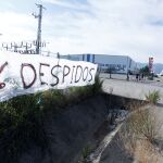 Segunda jornada de huelga de los trabajadores de LM en la planta de Ponferrada