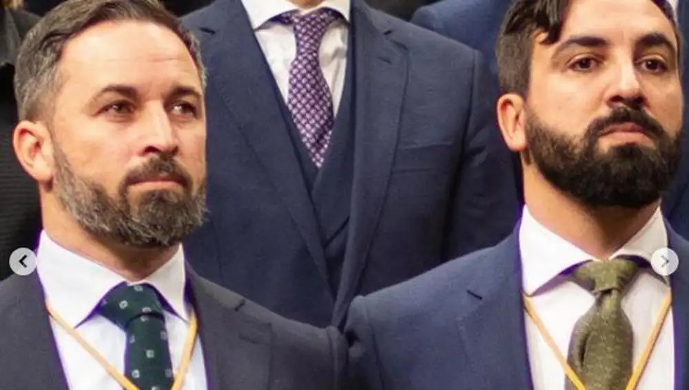 Santiago Abascal y Coco Robatto