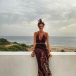 Sara Carbonero disfrutando de sus vacaciones en Cádiz.