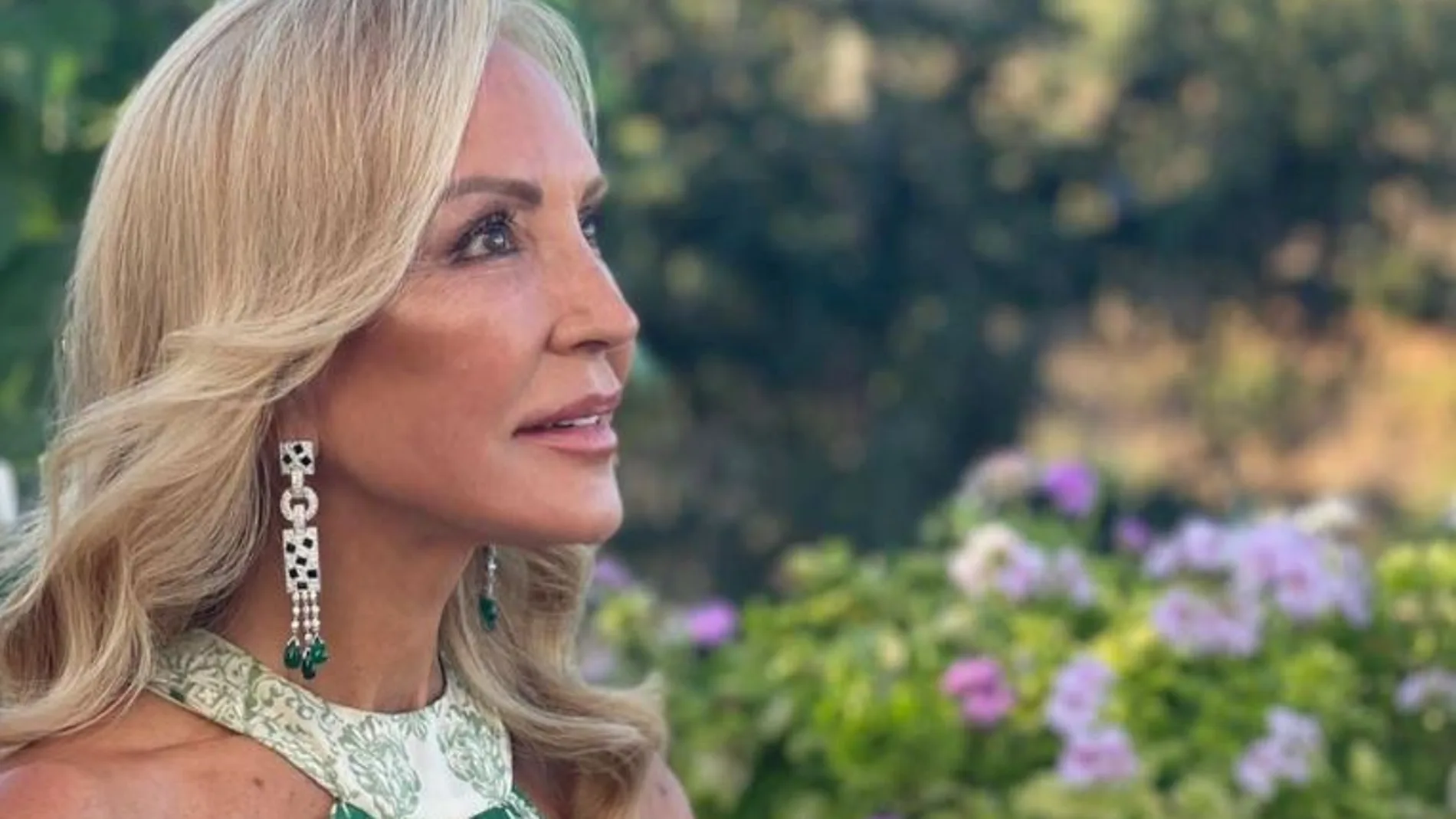 Carmen Lomana durante este verano en Marbella