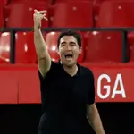 Andoni Iraola con el Rayo Vallecano.