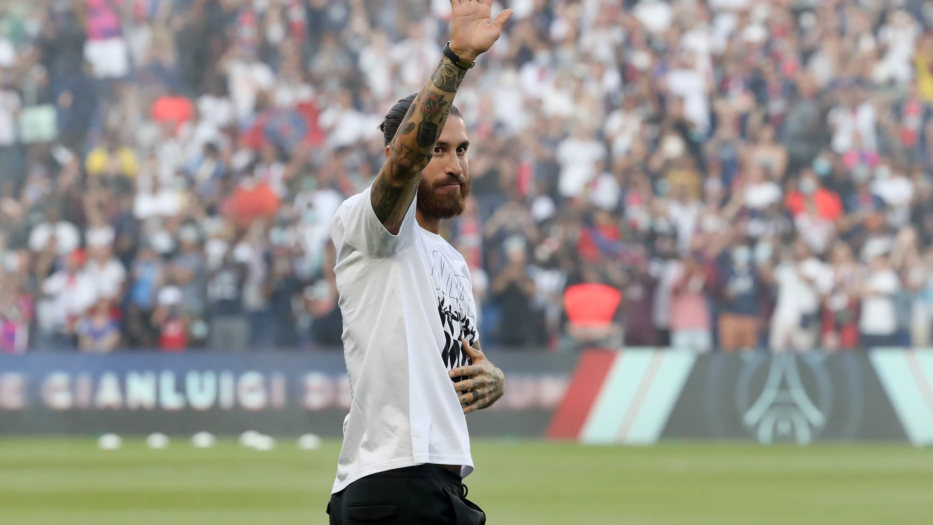 Sergio Ramos aún no ha podido debutar con el PSG