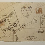 El dibujo de Lorca que el poeta realizó en 1925 con referencias a la sardana