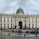 Fachada principal del Palacio Imperial de Hofburg
