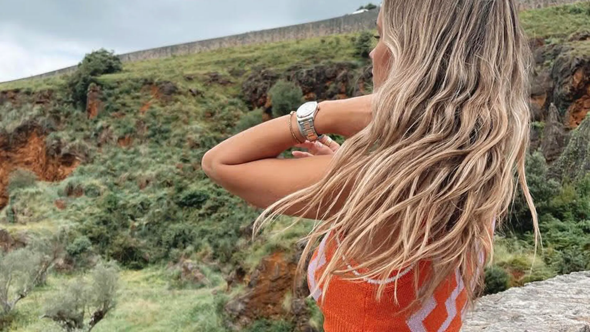 María Pombo en Cantabria.