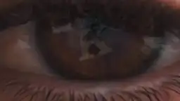 La "K" en el ojo de Benzema