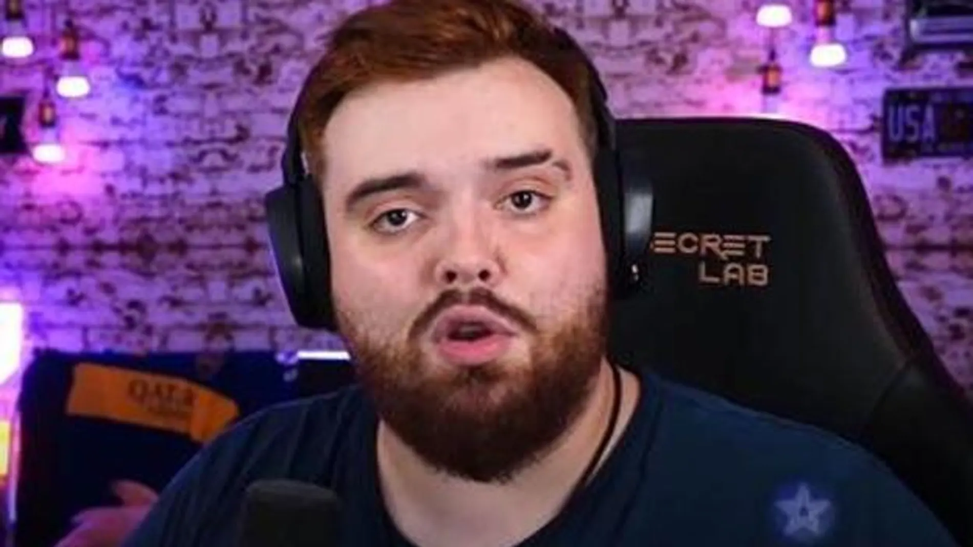 Ibai Llanos, durante un directo