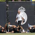 Antonio Pintus, durante un entrenamiento