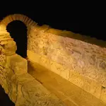 Restos de la canalización del Arroyo del Arenal, el más importante de los muchos arroyos que tenía Madrid