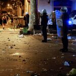 Vigilancia policial nocturna para el toque de queda