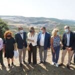 Presentación de las actuaciones previstas para la restauración ambiental de varias zonas de minas de carbón de las comarcas de El Bierzo y Laciana, con la presencia de Sara Aagesen, secretaria de Estado de Energía, Laura Martín Murillo, directora del Instituto para la Transición Justa, y Carlos Fernández Carriedo, consejero de Economía y Hacienda; y Eduardo Morán, presidente de la Diputación de León, entre otros