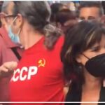 Un momento del homenaje