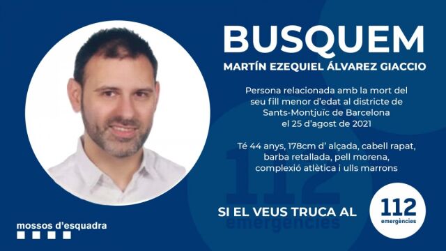 La imagen difundida por los Mossos d'Esquadra