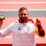 Kim López revalidó su título de campeón paralímpico de lanzamiento de peso en Tokio