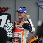 Pol Espargaró logró su primera "pole" con Repsol Honda