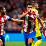 El delantero uruguayo del Atlético de Madrid Luis Suárez