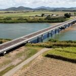 Puente del río Pioneer, en Queensland (Australia)