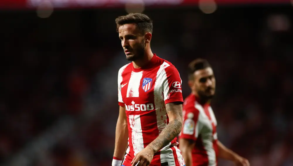 Saúl Ñíguez con el Atlético de Madrid.