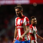 Saúl Ñíguez con el Atlético de Madrid.