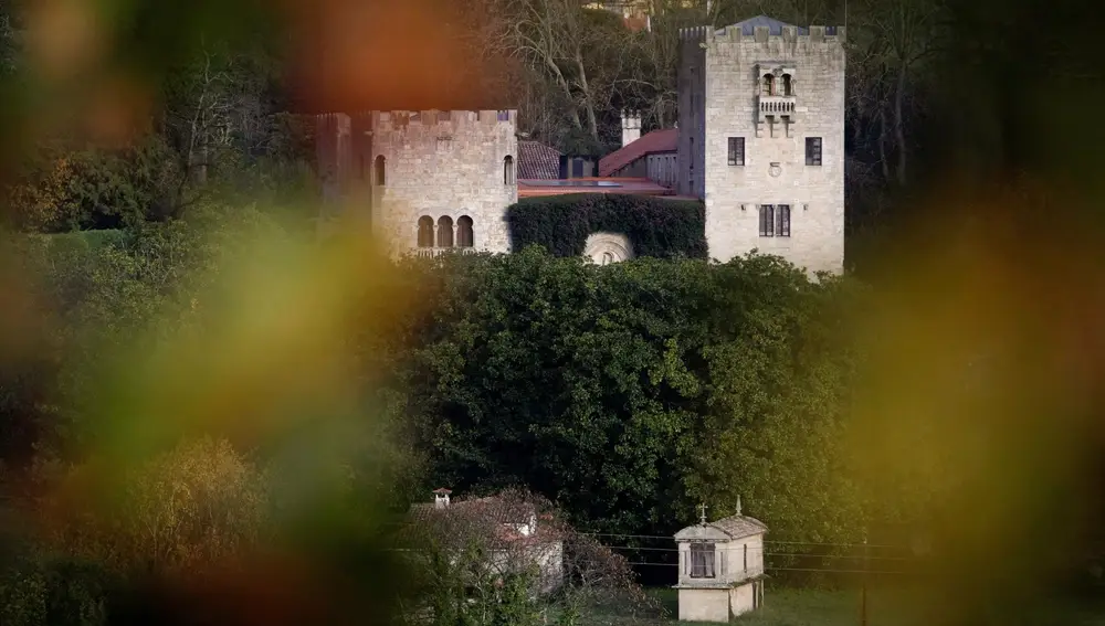 Fachada del Pazo de Meirás, en el concello coruñés de Sada