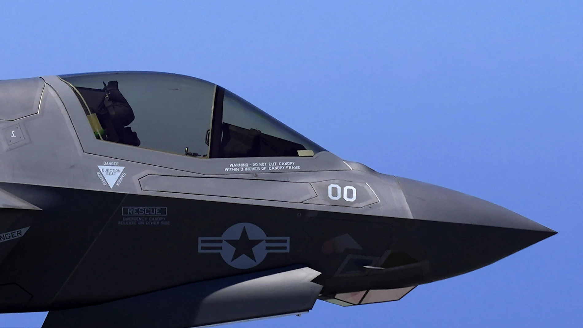 Imagen de archivo de un F-35 de EE UU