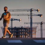 Edificios en construcción en el barrio de El Cañaveral, en el distrito madrileño de Vicalvaro
