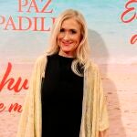 MADRID, 01/09/2021.- La expresidenta de la Comunidad de Madrid Cristina Cifuentes posa en el photocall del estreno de la obra “El humor de mi vida”, que protagoniza la cómica y actriz Paz Padilla, este miércoles en el Teatro EDP Gran Vía, en Madrid. EFE/ Kiko Huesca