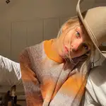 Anita Matamoros con jersey de Zara.