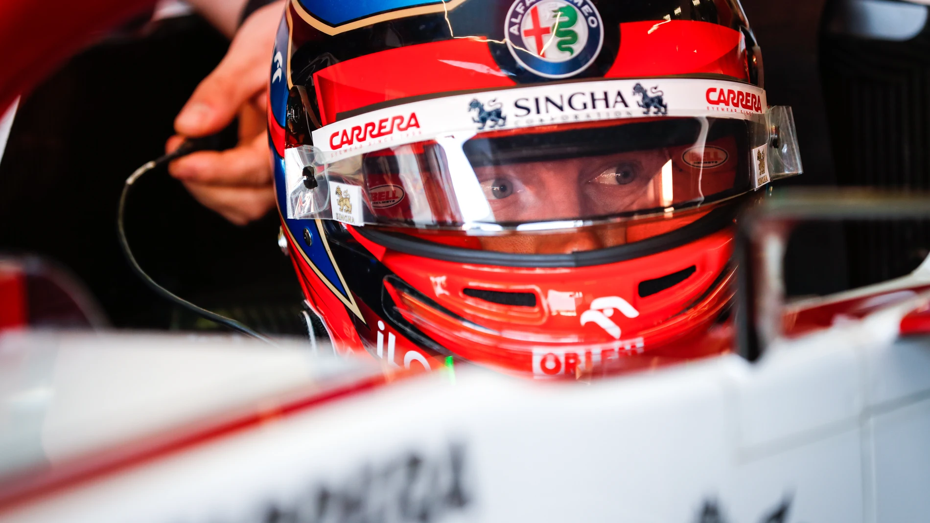 Kimi Raikkonen, con Alfa Romeo