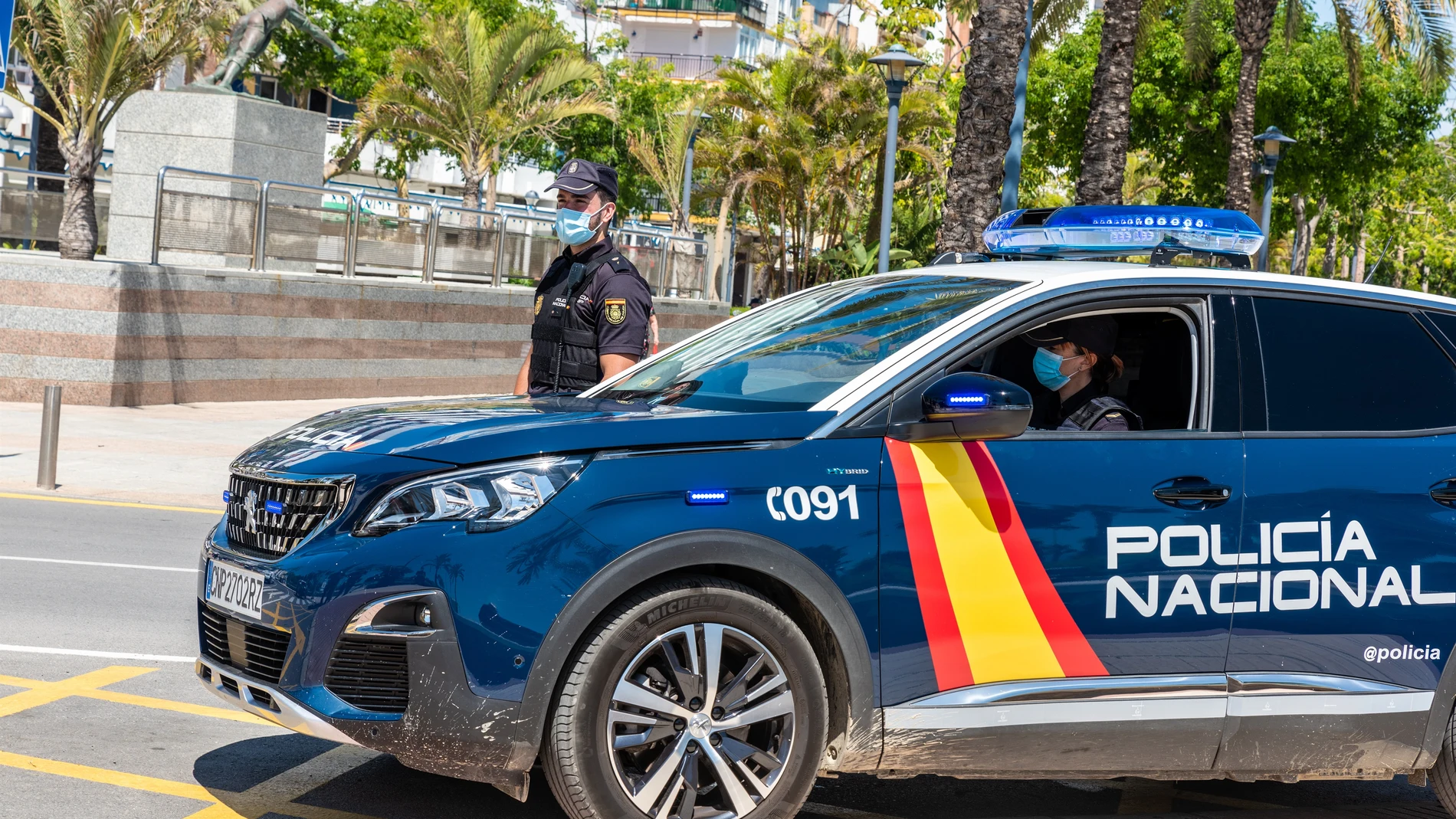 Agentes de Policía Nacional. CNP