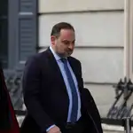 Koldo García y José Luis Ábalos en el Congreso de los Diputados.