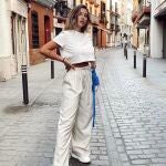 Look deportivo de Alba Díaz.