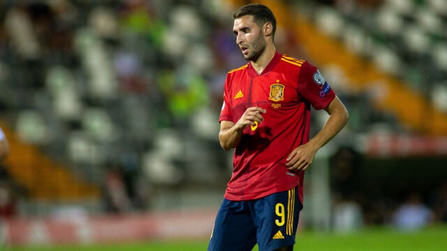 Abel Ruiz con España.