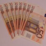 Varios billetes de 50 euros