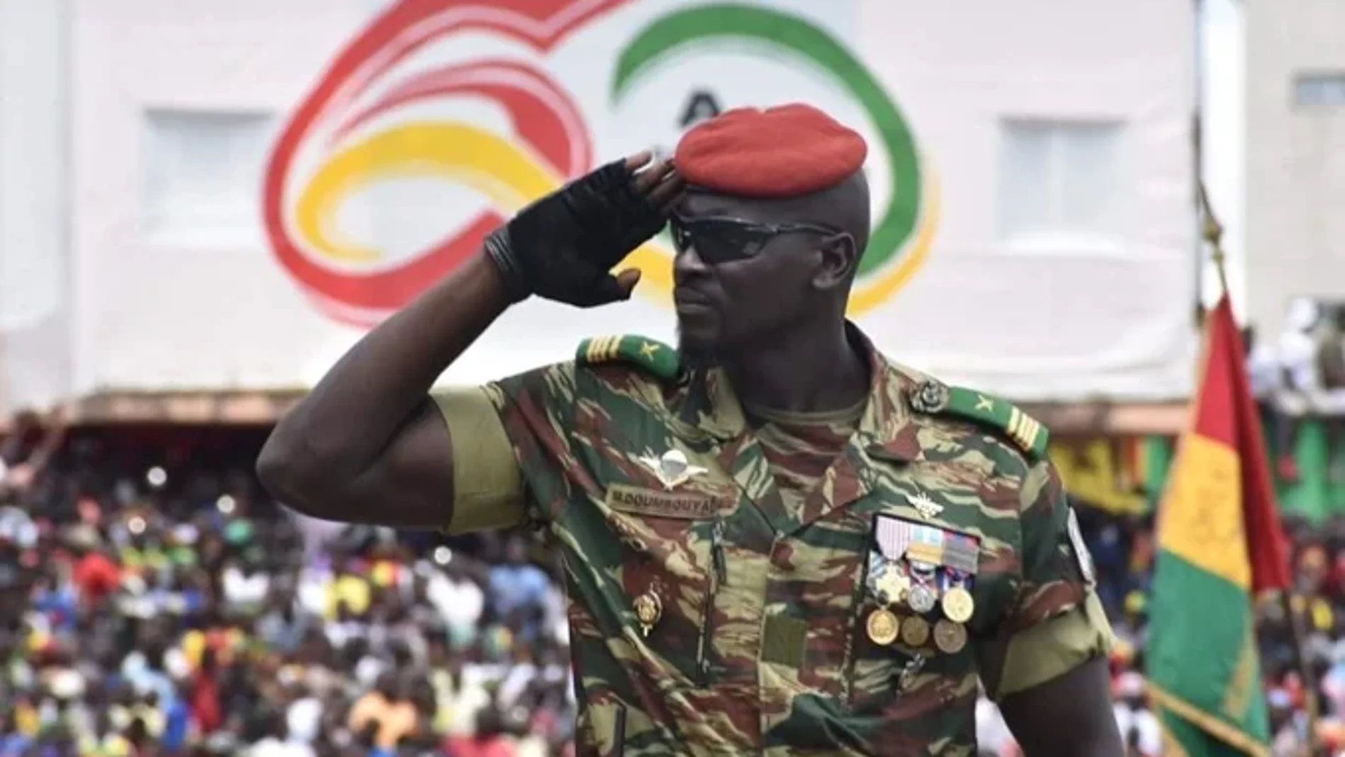 El líder del golpe de Estado en Guinea Conakri Mamady Doumbouya
