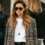 La editora de moda Miroslava Duma se declara fanática de este tipo de chaquetas