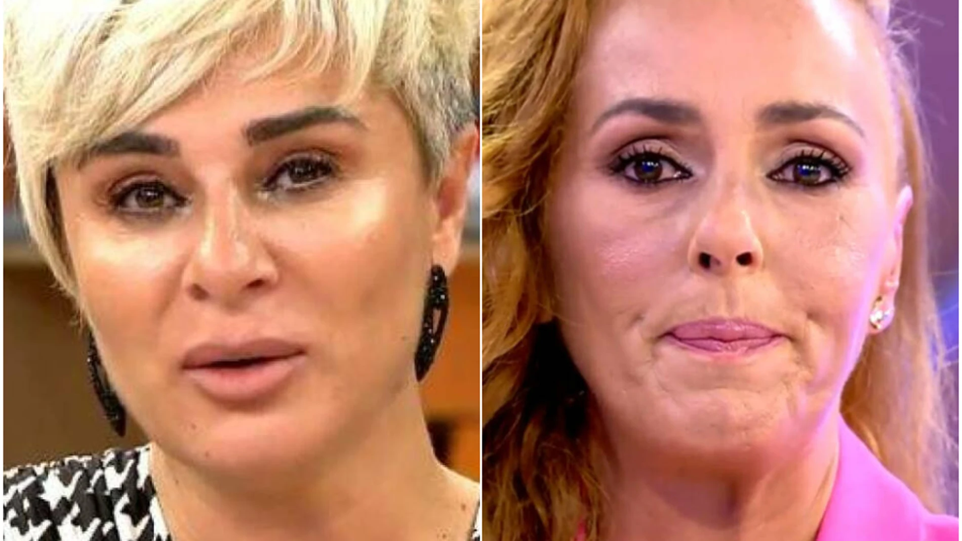 Ana María Aldón y Rocío Carrasco en un montaje